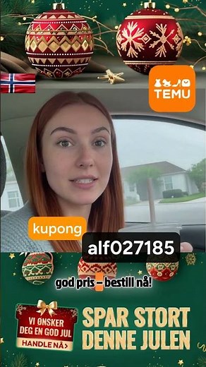 🎄 TEMU Norge Vintersalg – rabatter opptil 70 % + kupong!