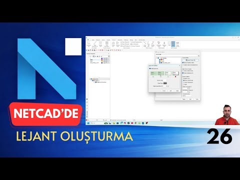26. Creating Legends in Netcad | Learning Netcad from Scratch Series