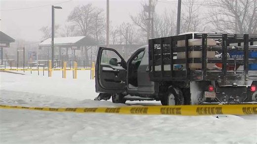 Woman dies, husband injured after plow truck backs into couple in Norwood, police say