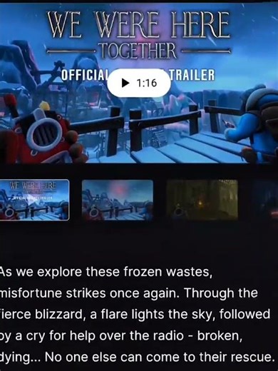 Free Game Alert: We Were Here Together is now $0 on Epic Games