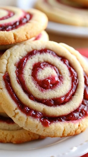 40K views · 171 reactions | Raspberry Swirl Cookies with Buttery...