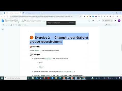 4-3 Exercices Linux Intermédiaires — Permissions avancées, chmod & chown 🔥
