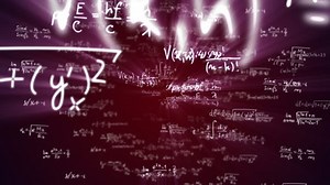 Falling Mathematic Formulas Code Numbers, Animation, Rendering, Background, Loop, 4k