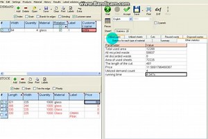 Glass Cuting Sheet optimization Plan