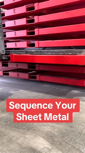 STEELSTACK on Instagram: "Still rehandling sheet metal between systems? This cassette pulls straight out of STACKMAX and drops onto our STEELSTACK cart—no repacking, no wasted motion. Sequence your sheet metal once and move it anywhere without slowing the line. #SheetMetalFabrication #MaterialFlow #ManufacturingEfficiency #LeanManufacturing"