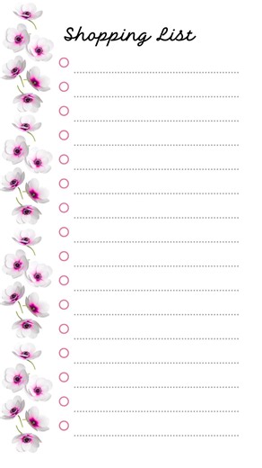 Mini Shopping List Notepad – 5.5 X 2.5 | 30 Tear-off Sheets | Compact Grocery List Pad - Etsy