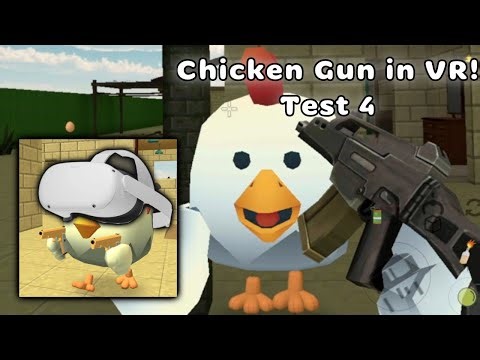 Chicken Gun VR MOD | Test 4