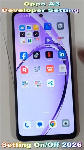 Oppo A3 Developer Options Settings Enable/Disable || Oppo Developer Options On/Off 2026 #smartphone