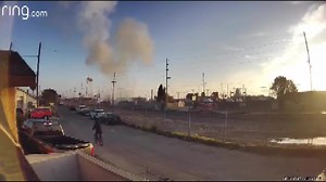 8.7K views · 175 reactions | Caught on cam: Resident catches dramatic video of semi-truck explosion that injured several firefighters in Wilmington. https://www.cbsnews.com/losangeles/news/7-lafd-firefighters-injured-after-tank-explosion-in-wilmington-area/ | CBS LA | Facebook