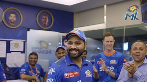 9.3M views · 429K reactions | “I just want to appreciate everyone who is part of this team.” - Captain RO 﫶 PS: Akash dedicating his Dressing Room POTM️ to his Rohit 혣혩혢혪혺혢 is everything! 凉 #OneFamily #MumbaiMeriJaan #MumbaiIndians #IPL2023 #TATAIPL Rohit Sharma MI TV | Mumbai Indians | Facebook