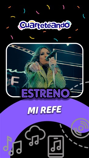 ¡Qué versión! 🤩 Ya salió el nuevo tema de Magui Olave titulado "Mi refe" grabado en vivo en Sala del Rey. La canción original es de los colombianos Beele y a Ovy on the drums. La cuartetera le agregó tunga tunga a esta versión y logró un ritmo pegadizo. 👉🏻 ¿Qué te pareció? #Cuarteteando #Cuarteto #MaguiOlave #Estreno | Cuarteteando - ElDoce.tv