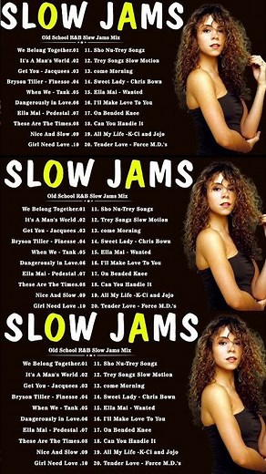 80S 90S SLOW JAMS MIX - Boyz II Men ,S.O.S. Band...