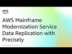 AWS Mainframe Modernization Service Data Replication with Precisely | Amazon Web Services