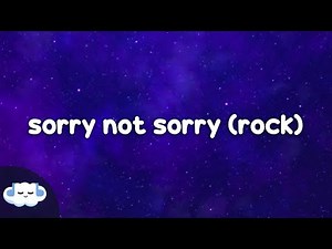 Demi Lovato - Sorry Not Sorry (Rock Version) (Clean - Lyrics)