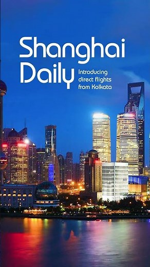 Flights to Shanghai | Kolkata to Shanghai | China | IndiGo 6E