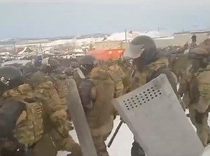 Violent protests over jailing of activist in Russia’s Bashkortostan