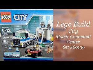 Let's Build - LEGO City Mobile Command Center Set #60139