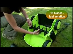 Garden Gear Lawn Rake and Scarifier