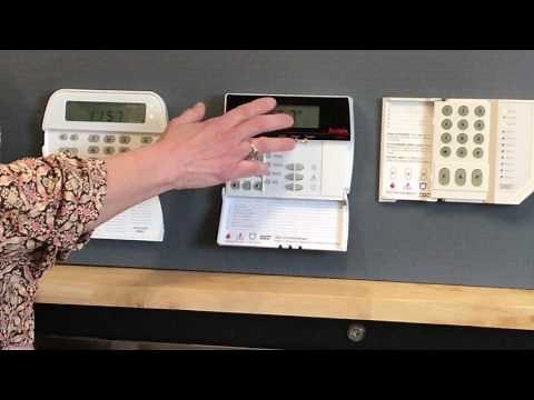 What's this yellow light on my keypad? How do I get rid of it?