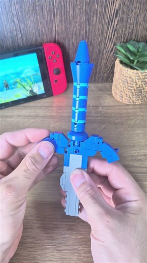 Espada Maestra de Bloques al Estilo Lego
