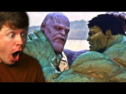 THANOS vs AVENGERS in an ALTERNATE MOVIE ENDING!