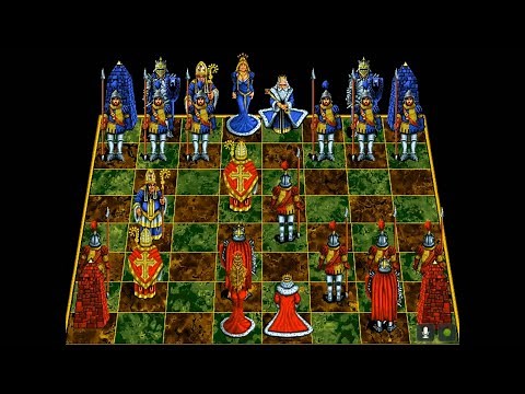 4K Battle Chess Enhanced CD ROM InterplayMS DOS1992 (PC LONG GAMEPLAY )