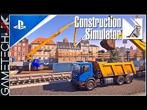 Construction Simulator - PLAYSTATION GAMEPLAY!