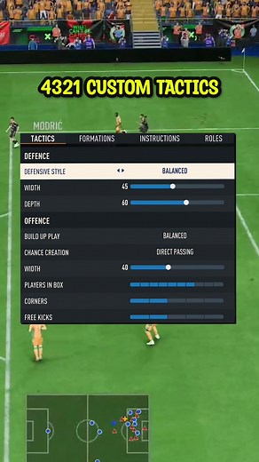 You MUST use 4321 #FIFA23 tactics! 🤩#fifaultimateteam #fifa #fut23 #futchampions #we11y #futchamps #fyp #foryoupage