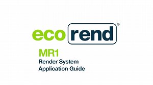Take a look at our Ecorend MR1 Monocouche Render step-by-step application video for block to see our fabulous renderer, Steve, demonstrate the application process. | EcorendOfficial