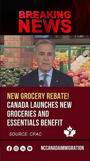 New Grocery Rebate | Canada launches new Groceries and Essentials Benefit