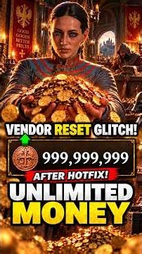 VENDOR RESET GLITCH – UNLIMITED MONEY After Hotfix 1.0.4 #viralshorts #shortvideo #bloodofdawnwalker