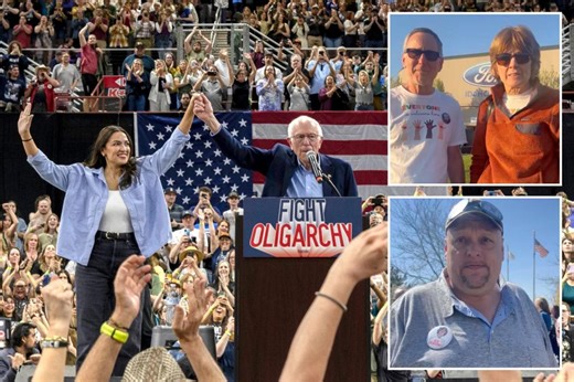 I went inside AOC & Bernie Sanders’ ‘Fighting Oligarchy’ tour — here’s what the right should know