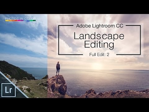 Lightroom Tutorial - Editing Landscape Photos