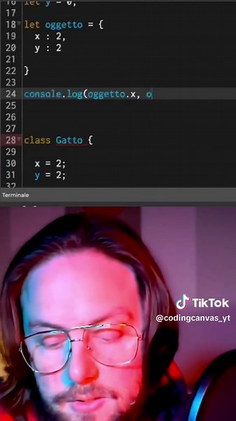 cosa sono gli object literals in #JavaScript #p5js #tutorial #programmazione #creativecoding
