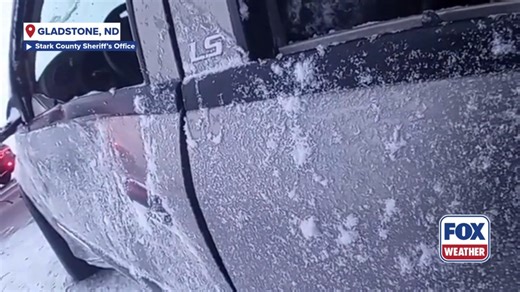 112K views · 862 reactions | CLOSE CALL: A Stark County Sheriff's Deputy had a close call on Interstate 97 in North Dakota when a car lost control and barreled towards the deputy tending to a separate accident in the snow-covered median. After safely avoiding a deadly collision, the deputy immediately sprinted to the rolled-over car. Both the driver and the deputy were not injured. | FOX Weather | Facebook