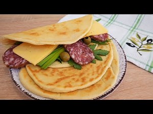 Homemade Italian Flatbread Piadina / Piadina Romagnola Recipe / Cook at home