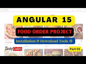 Angular 15 Food order Project from scratch, Online Food Order Application Using MEAN Stack
