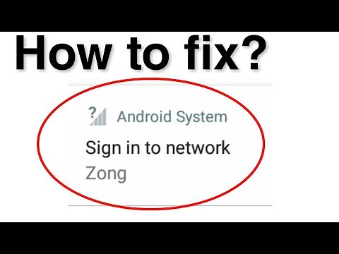 Sign into network Problem Solve on Android | Sign in to network | Fix Sign into wifi network Problem