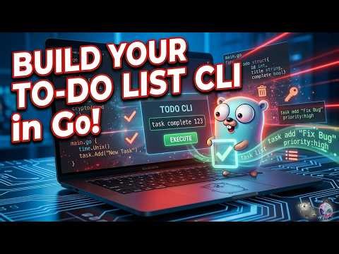 Build a To-Do List CLI App in Go (Beginner Project) | Learn to program at Mira World