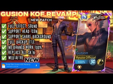 Script Skin Gusion KOF Full Effect Voice Patch Terbaru