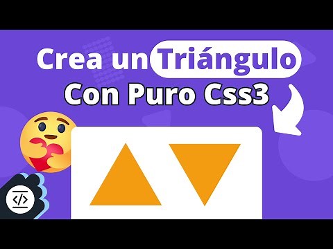 Como hacer un triangulo 🔺 con puro Css