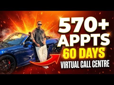 How We Booked 574+ Appointments in 60 Days (No Ads) | Virtual Call Center for Solar & Roofing