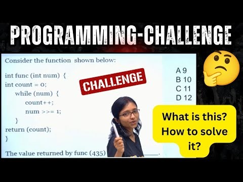 Programming Challenge-4-🤔What is this?|TOP Programming PYQs-3|GATE CSE|UGC NET CS|SET|College TRB