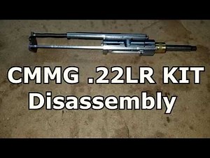 CMMG 22LR Conversion Disassembly