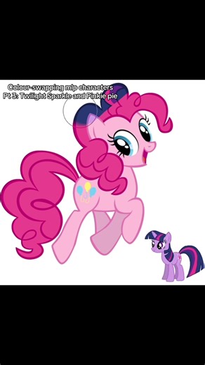 Color-Swapping My Little Pony Characters: Twilight Sparkle & Pinkie Pie