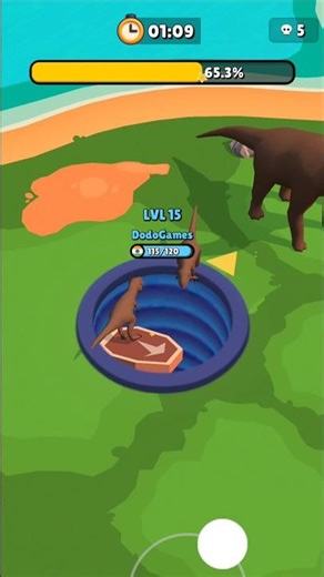 Hole io gameplay | io games #holeio