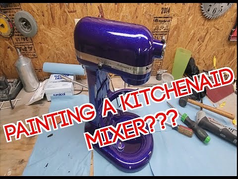 Painting a KitchenAid Mixer Properly