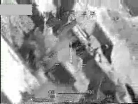Apache Gun Cam Footage FOB Support Iraq