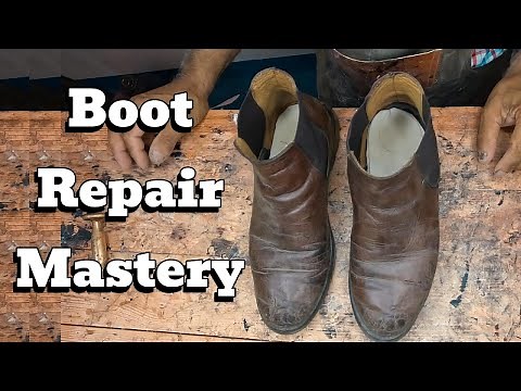 Ultimate Guide to Men's Boot Repair and Restoration | Step-by-Step Tutorial