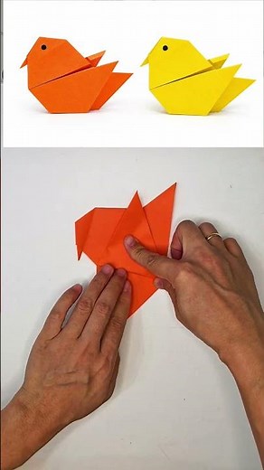 How to Make an Easy Origami Bird | DIY Paper Bird Tutorial